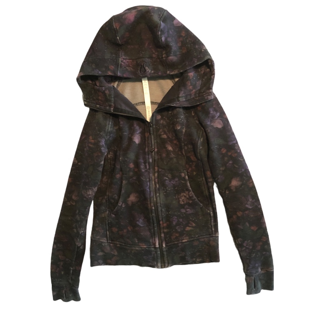Scuba Full-Zip Hoodie Floral Lululemon